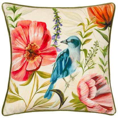 Bloom - Front - Wylder Nectar Garden Piping Detail Cushion Cover