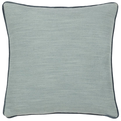 Multicoloured - Back - Evans Lichfield Salcombe Piped Crab Cushion Cover