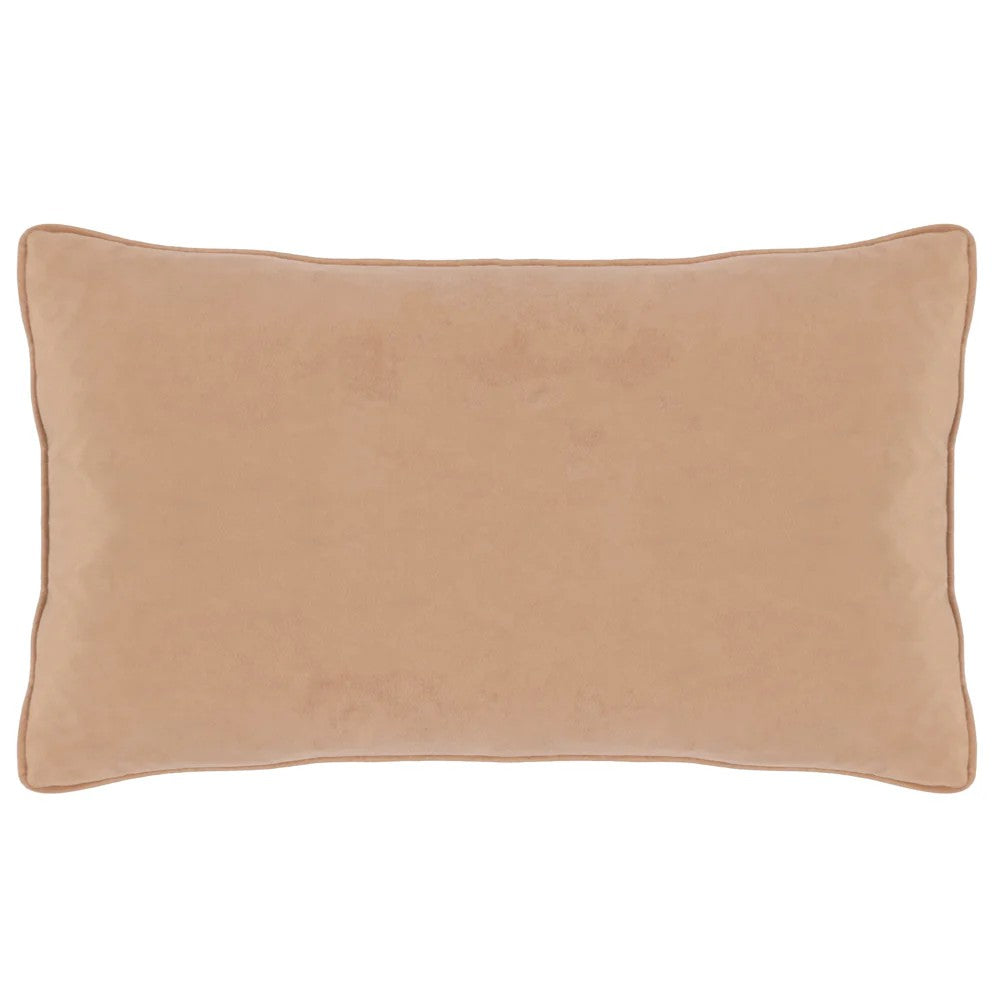 Blue - Back - Wylder Manor Piped Pheasant Cushion Cover