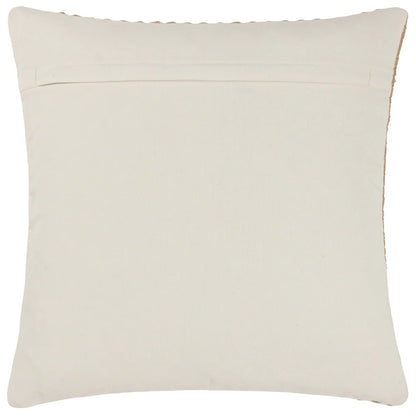 Natural - Back - Yard Organik Woven Stripe Cushion Cover