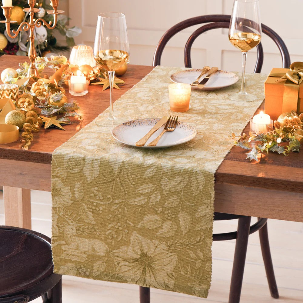 Gold - Lifestyle - Paoletti Stag Table Runner