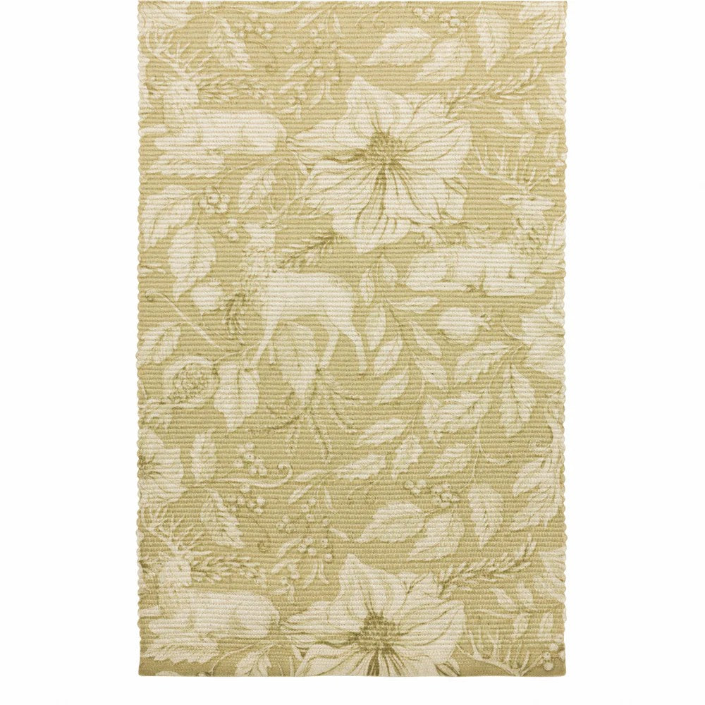 Gold - Front - Paoletti Stag Table Runner