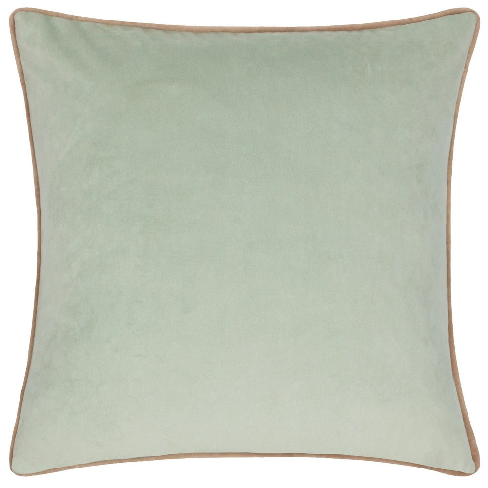 Multicoloured - Back - Little Furn Wildlife Save Our Animals Velvet Piped Cushion Cover