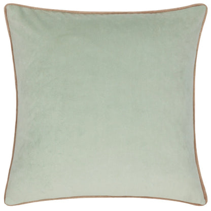 Multicoloured - Back - Little Furn Wildlife Save Our Animals Velvet Piped Cushion Cover