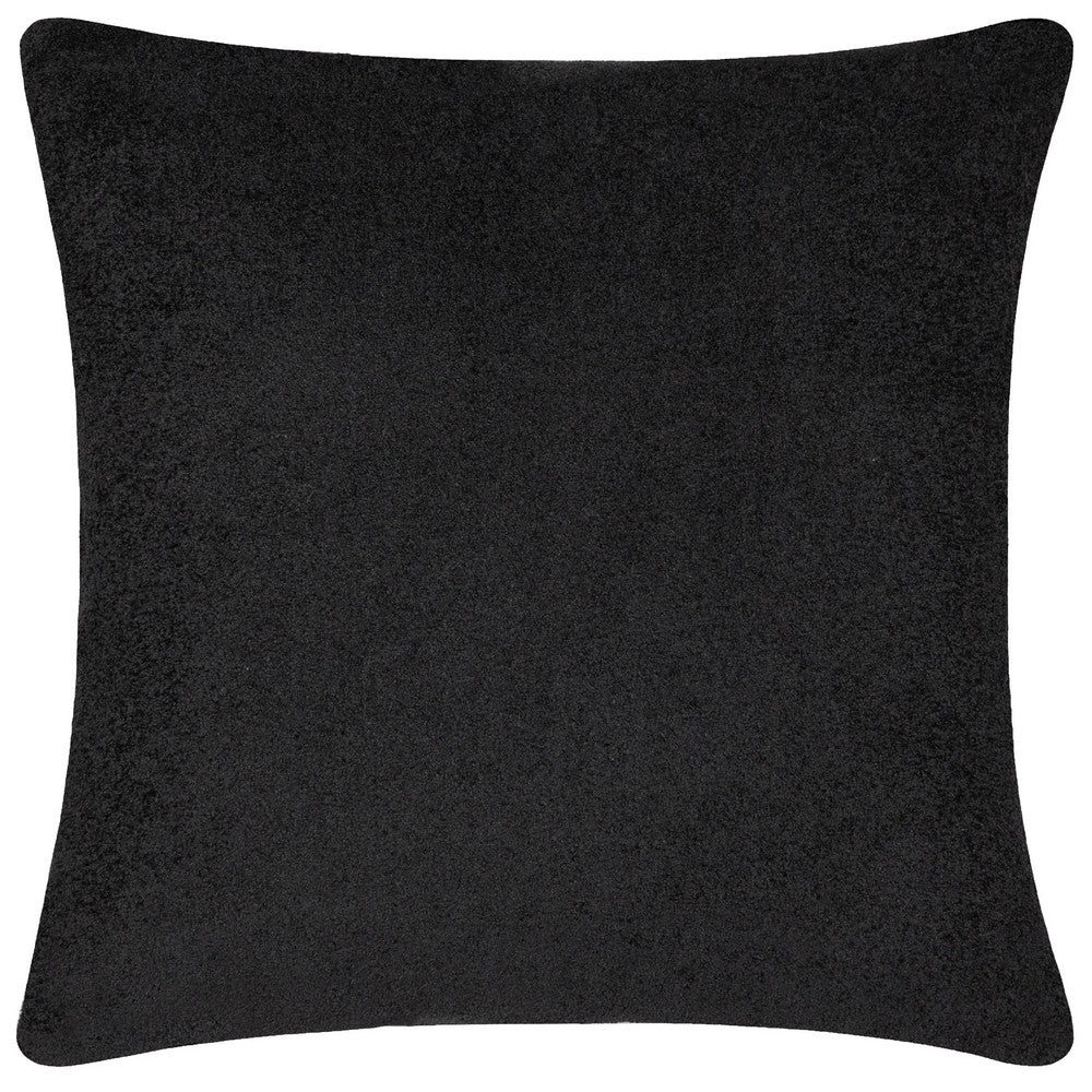 Orange-Pink - Back - Heya Home All Eyes On You Bouclé Cushion Cover