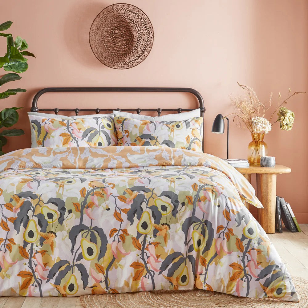 Mango - Front - Furn Huerta Tropical Duvet Cover Set