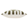 Olive - Side - Hoem Vardan Jacquard Chenille Cushion Cover