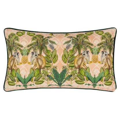 Multicoloured - Front - Wylder Valera Korba Monkey Cushion Cover