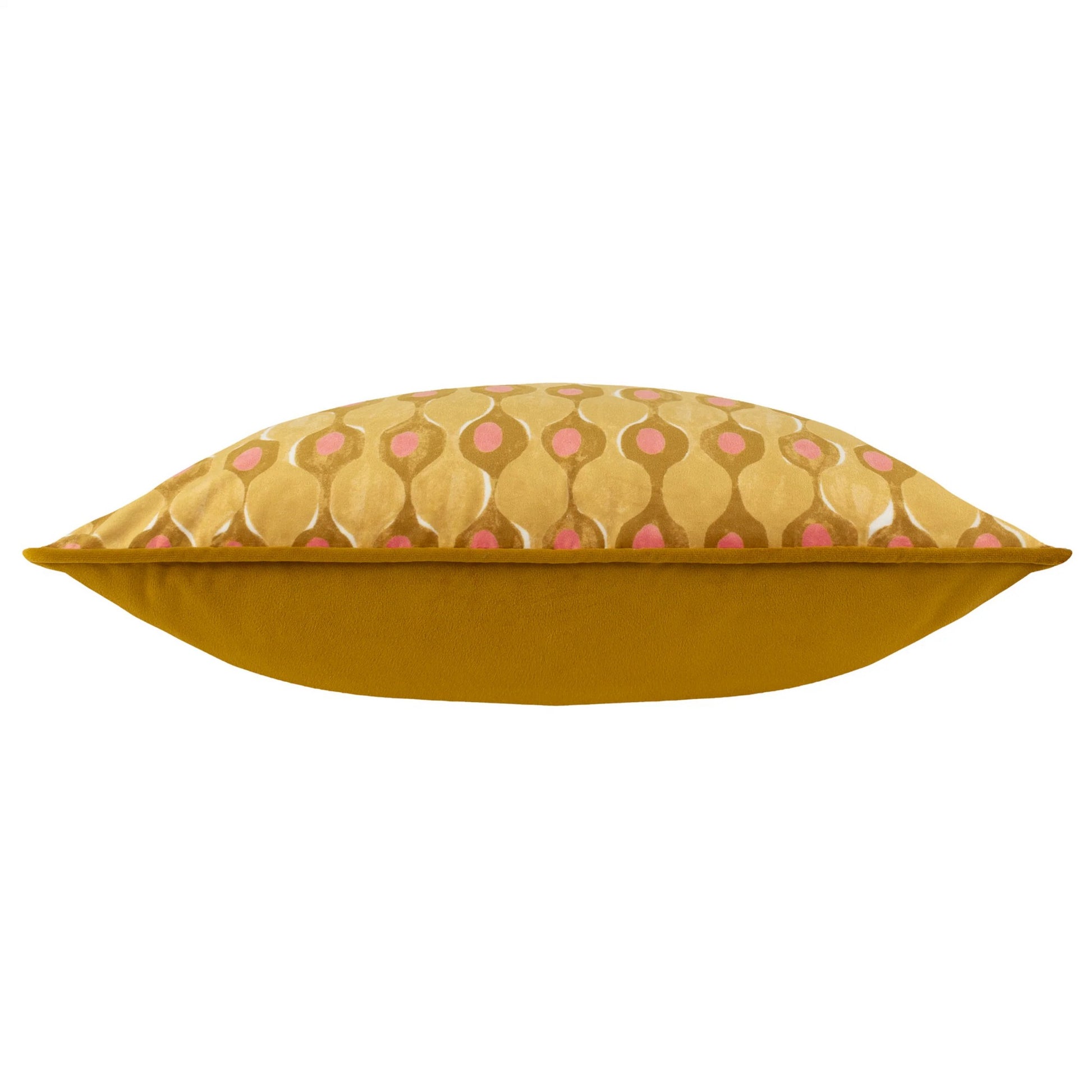 Citrus - Side - Furn Alentejo Piped Velvet Cushion Cover