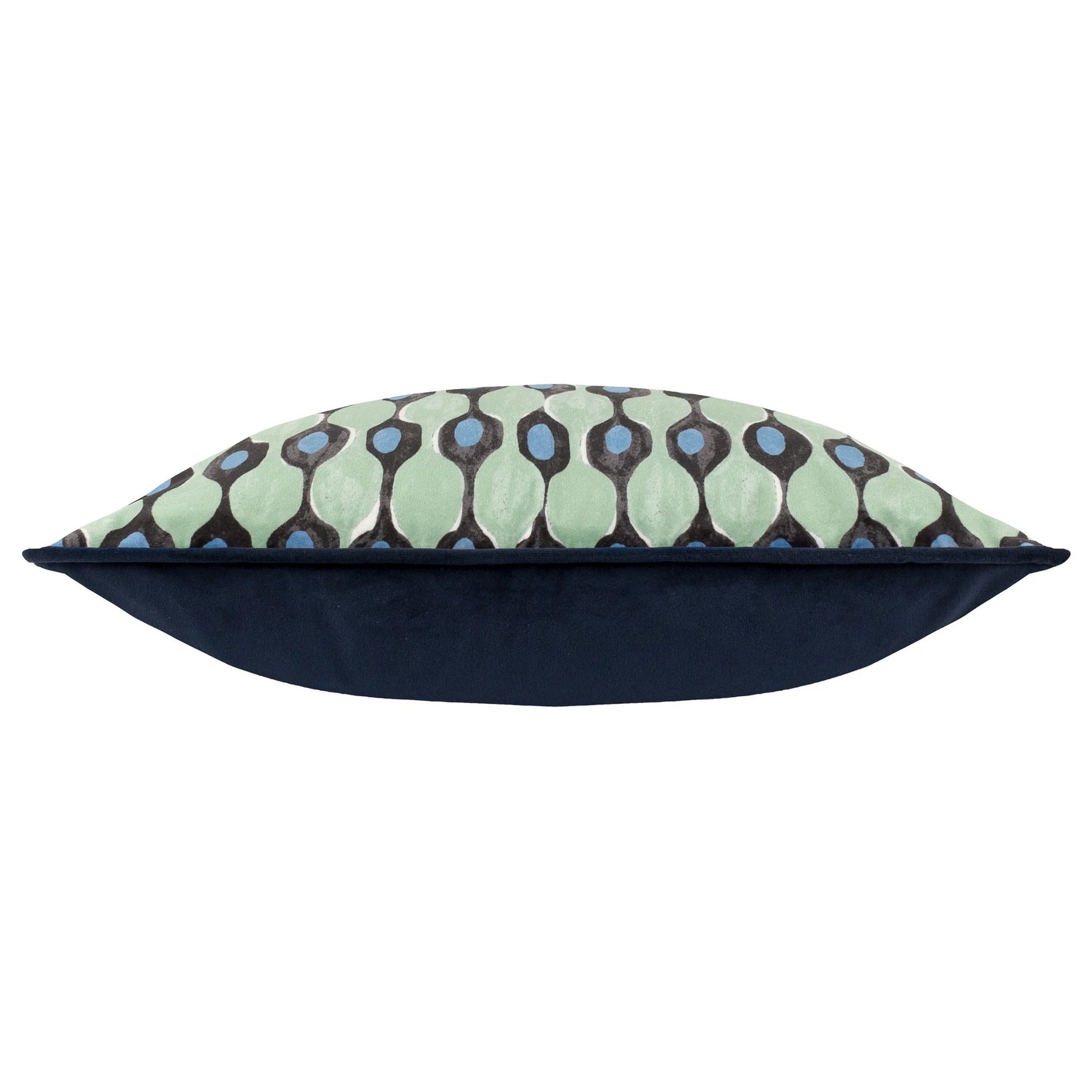 Ocean - Side - Furn Alentejo Piped Velvet Cushion Cover