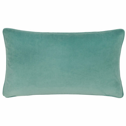 Blue - Back - Wylder Onika Geometric Cushion Cover