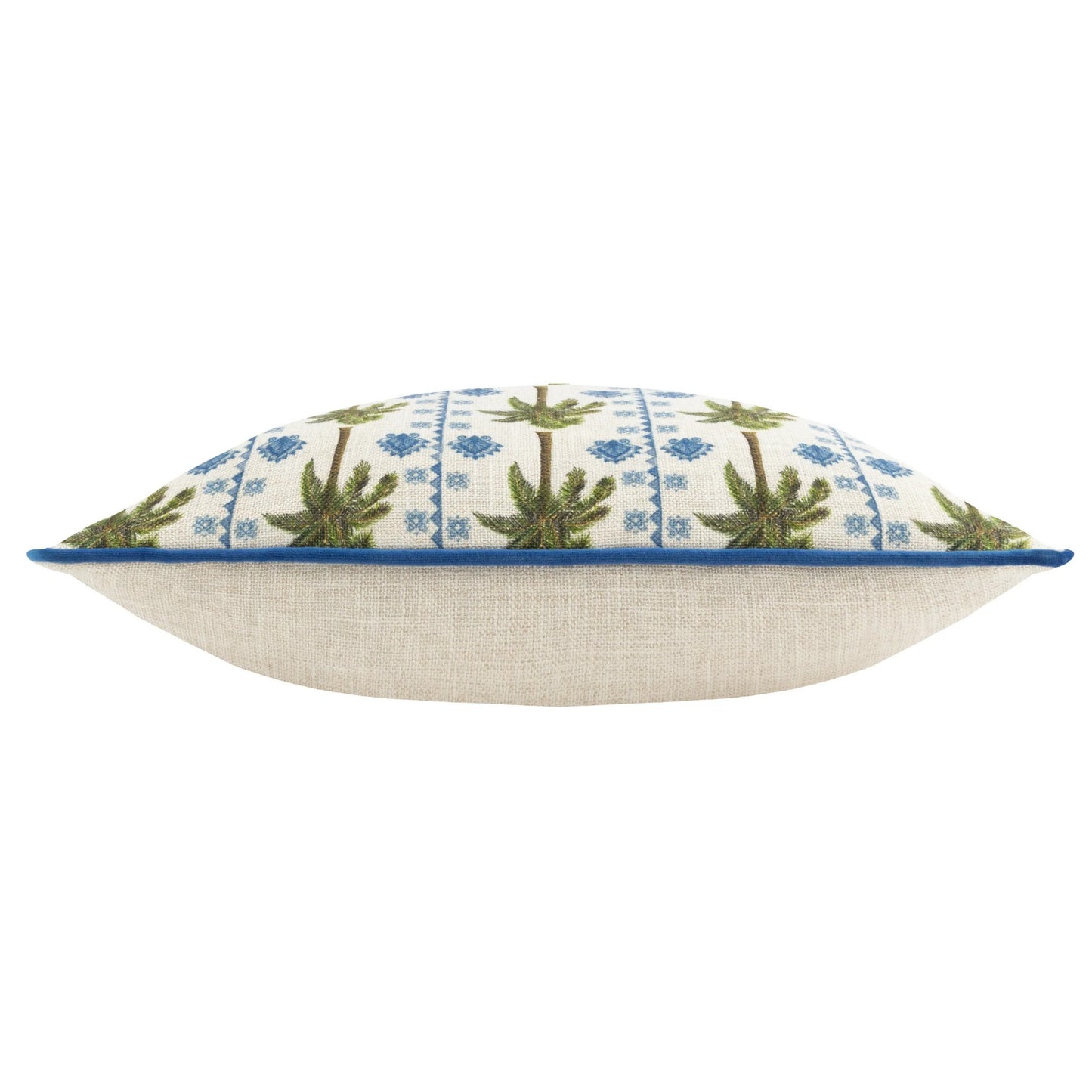 Multicoloured - Side - Wylder Valera Rodis Tropical Palm Tree Cushion Cover