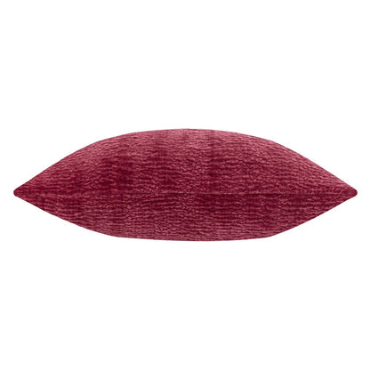 Burnt Red - Back - Yard Osaka Chenille Cushion Cover