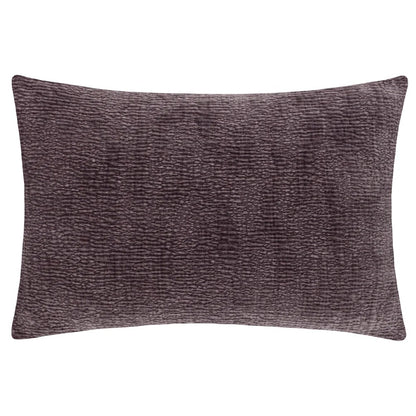 Flint Grey - Front - Yard Osaka Chenille Cushion Cover