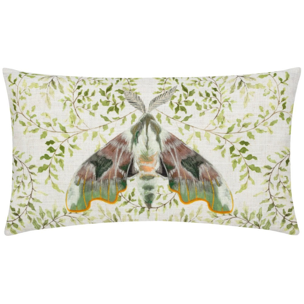 Multicoloured - Front - Evans Lichfield Shugborough Traditional Moth Cushion Cover