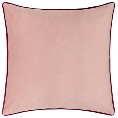 Sky Blue - Back - Little Furn Funguys Friends Piped Velvet Cushion Cover