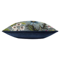 Petrol - Side - Wylder Hidcote Manor Alma Floral Cushion Cover