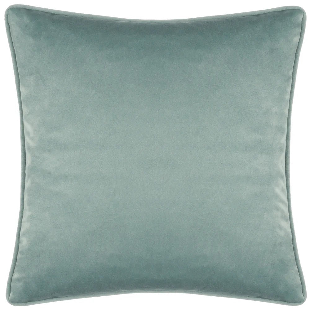 Multicoloured - Back - Wylder Nature House of Bloom Zinnia Bee Piped Cushion Cover