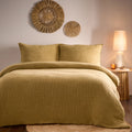 Honey - Front - Yard Ribble Acid Wash Duvet Cover Set