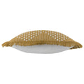 Gold - Side - Furn Woven Cushion Cover