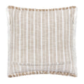 Natural - Back - Yard Bowman Striped Cushion Cover