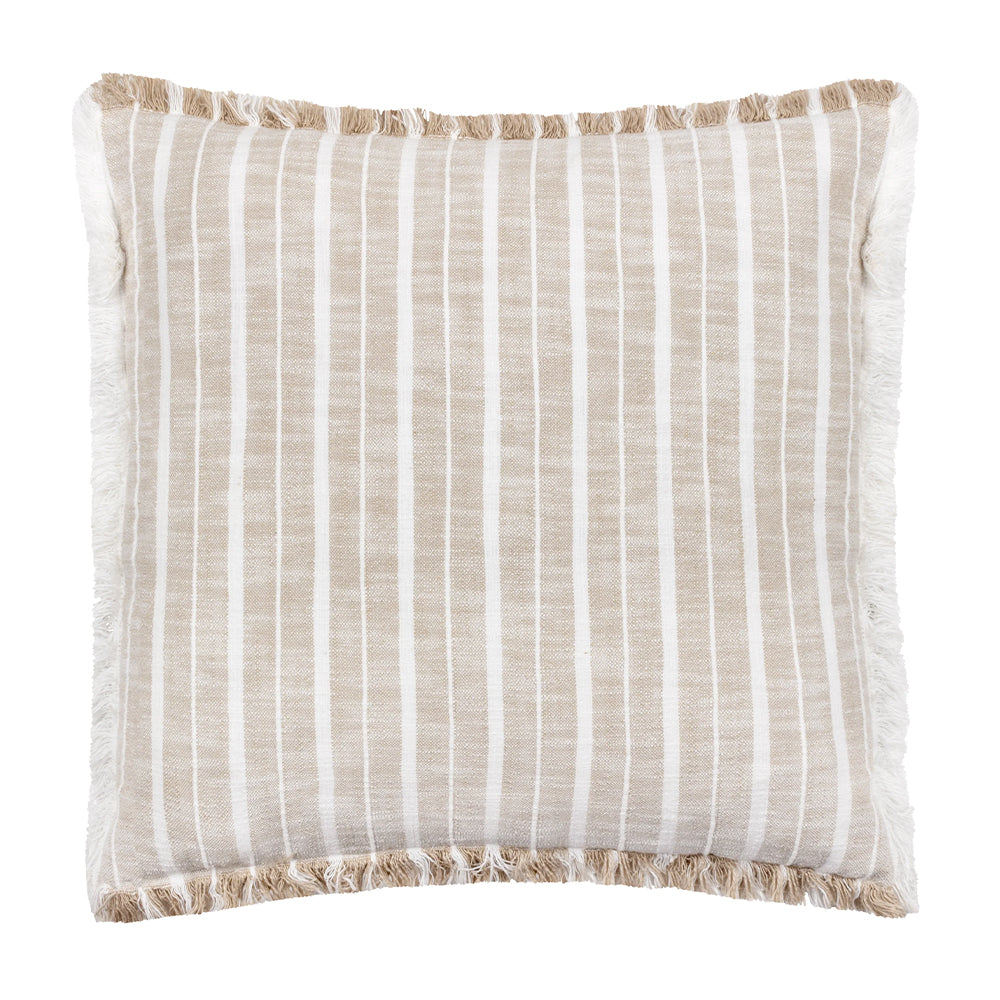 Natural - Front - Yard Bowman Striped Cushion Cover