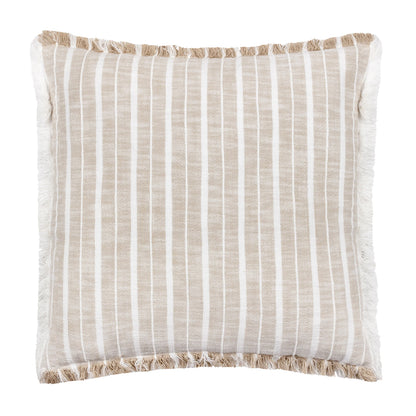 Natural - Front - Yard Bowman Striped Cushion Cover