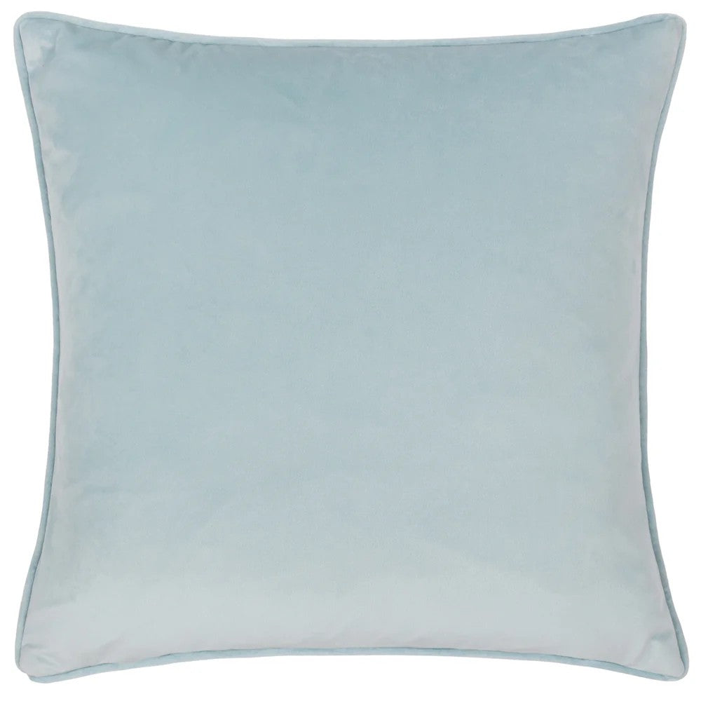 Pink - Back - Little Furn Velvet Cushion Cover
