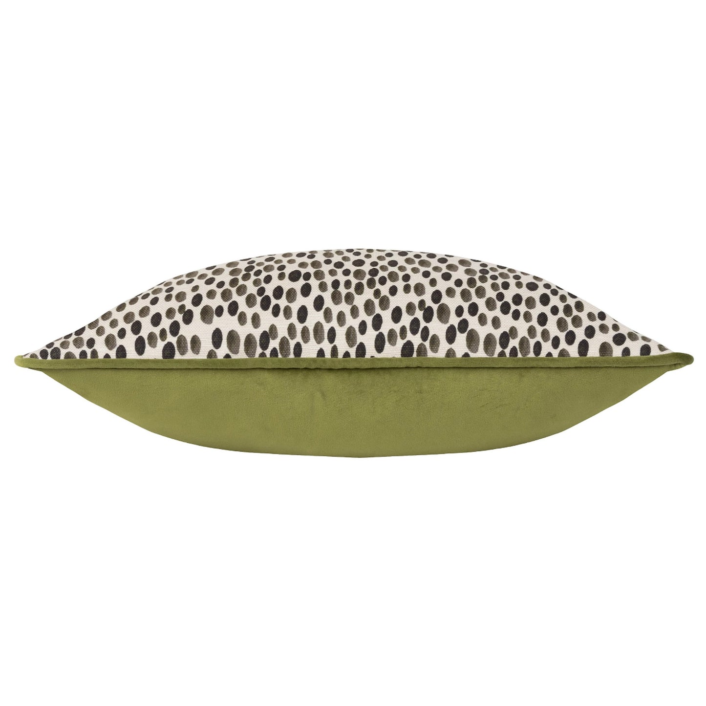 Olive - Side - Wylder Tropics Nympha Abstract Cushion Cover