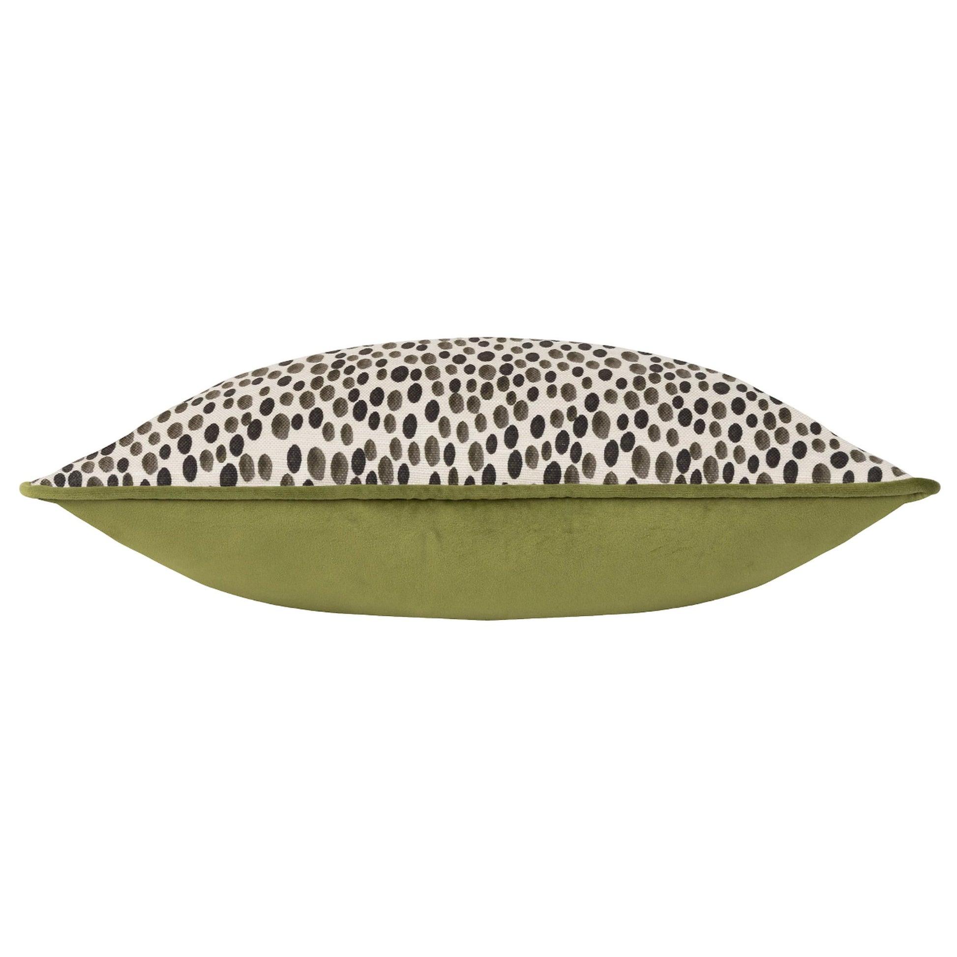 Olive - Side - Wylder Tropics Nympha Abstract Cushion Cover