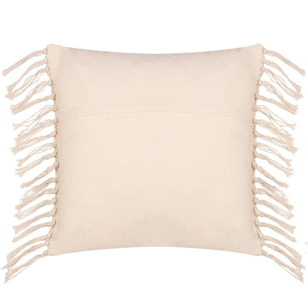 Natural - Back - Yard Nimble Knitted Cushion Cover