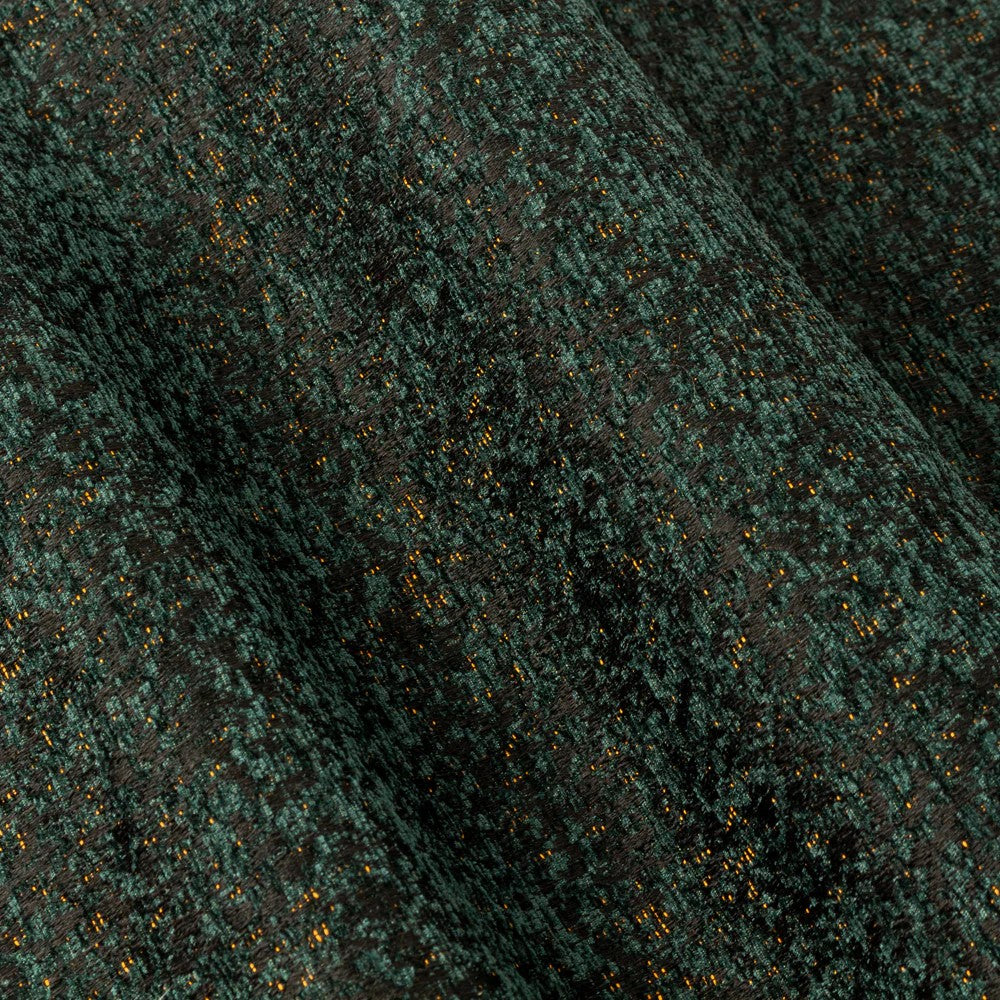 Emerald - Lifestyle - Paoletti New Galaxy Chenille Eyelet Curtains