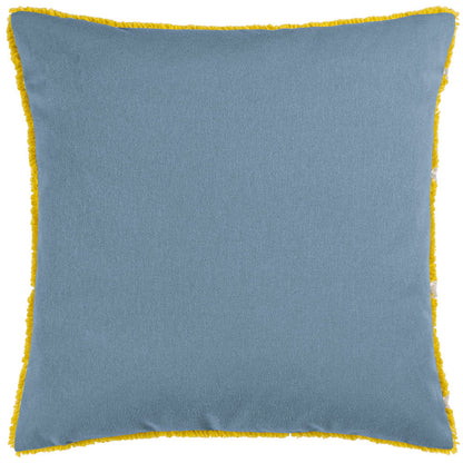 Mellow Yellow - Back - Heya Home Knitted Daisy Cushion Cover