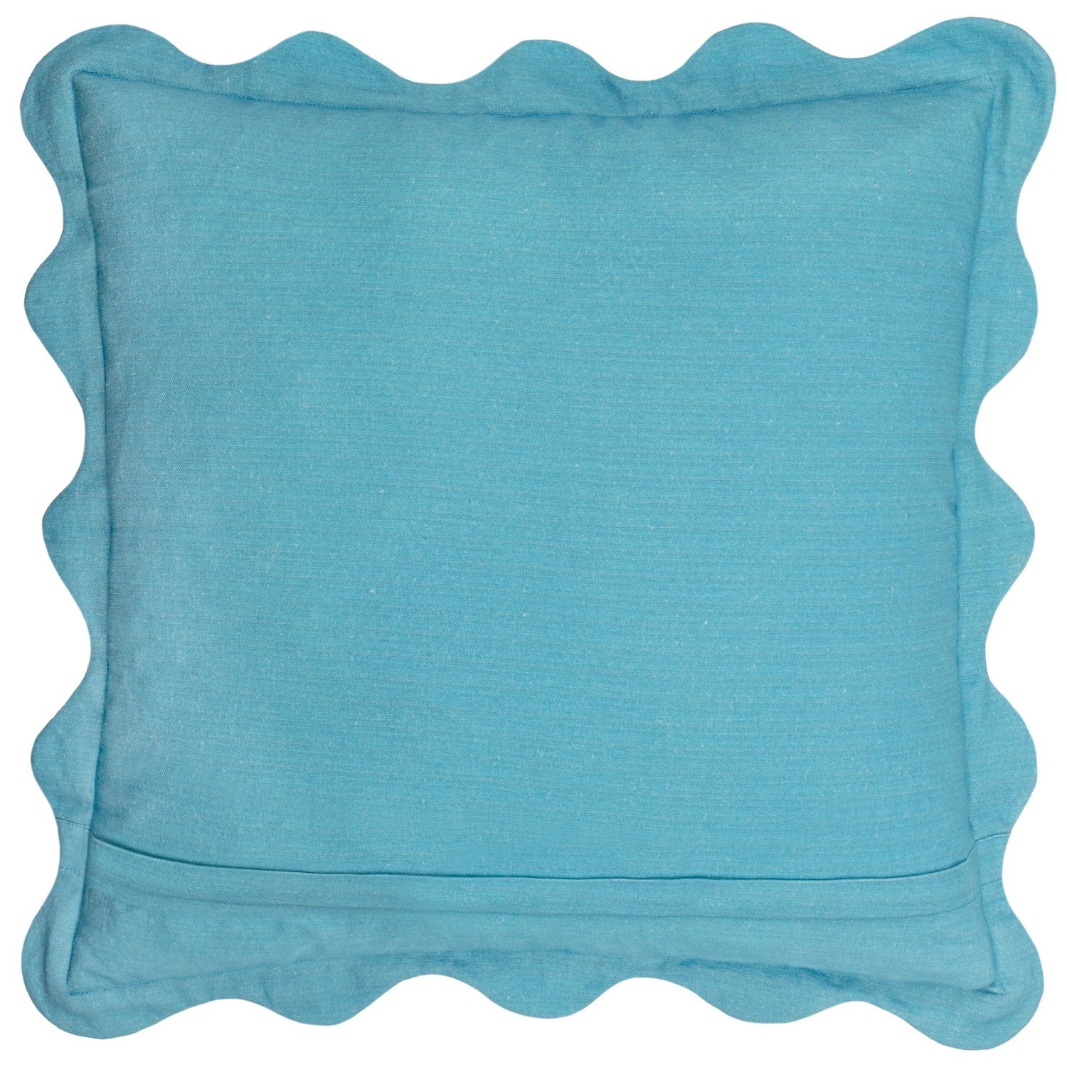 Orange-Aqua - Back - Furn Scalloped Crustaceans Cushion Cover