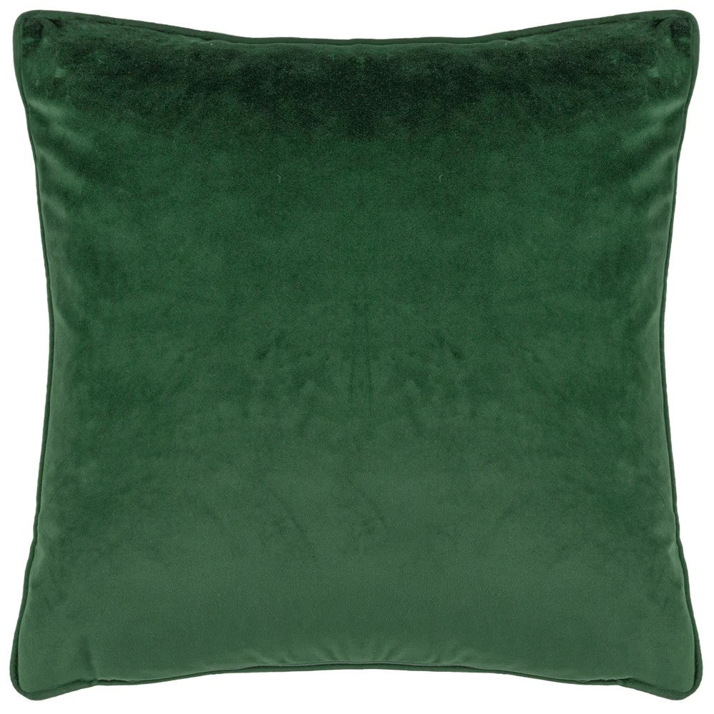Forest Green - Back - Evans Lichfield Piped Sheep Christmas Cushion Cover