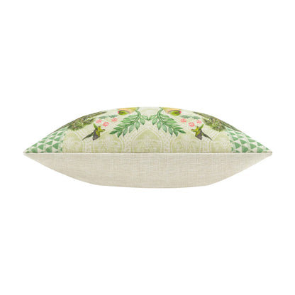 Multicoloured - Side - Wylder Valera Zika Tropical Parrot Cushion Cover