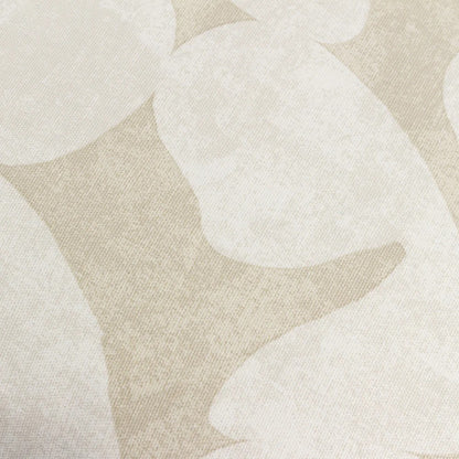 Natural - Side - Hoem Brinn Piped Abstract Cushion Cover