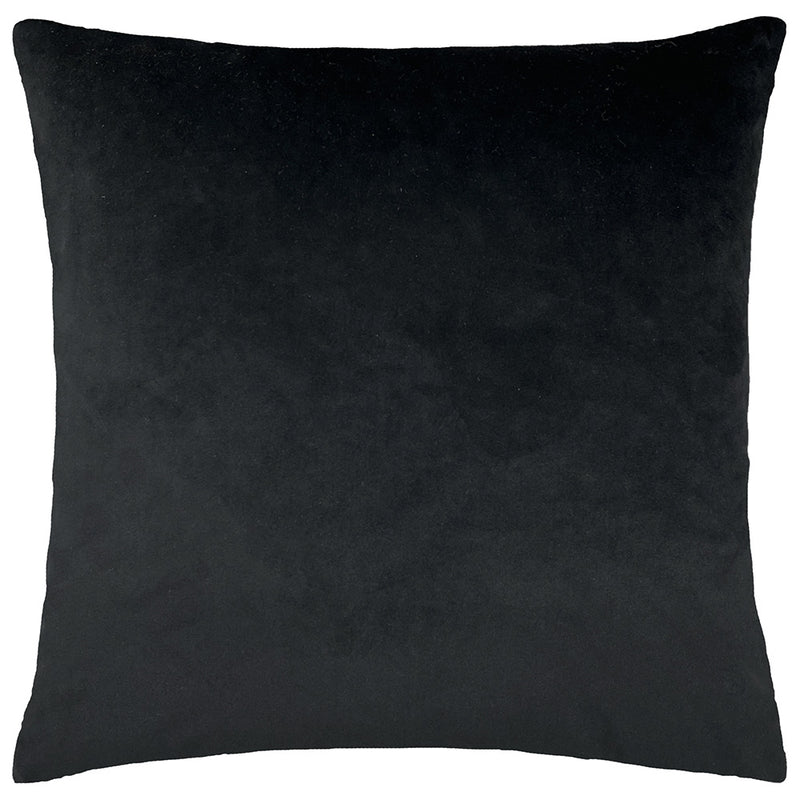 Blush-Black - Back - Furn Aurora Velvet Leopard Cushion Cover