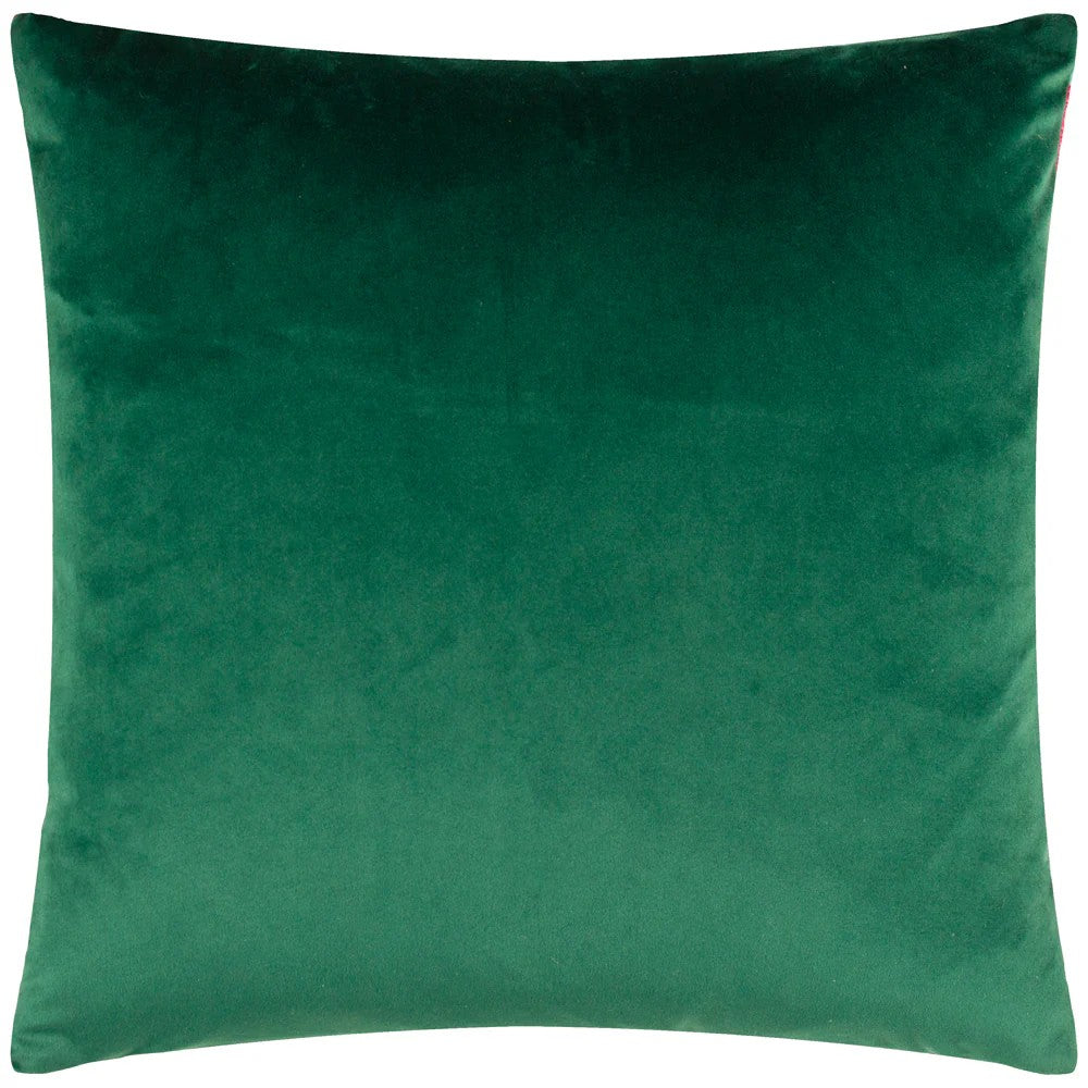 Multicoloured - Back - Heya Home Festive-val Crimbo Knitted Cushion Cover