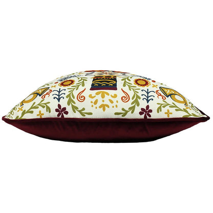 Multicoloured - Side - Furn Nutcracker Christmas Cushion Cover