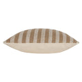 Natural - Side - Yard Strata Woven Stripe Cushion Cover