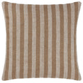 Natural - Front - Yard Strata Woven Stripe Cushion Cover