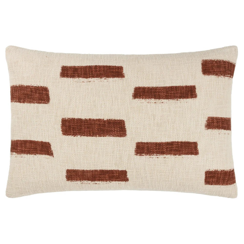 Pecan - Front - Yard Terra Slub Cushion Cover