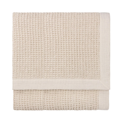 Natural - Front - Yard Canopy Waffle Oversized Throw