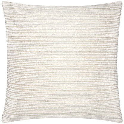 Ivory-Gold - Front - Paoletti Jupiter Chenille Jacquard Cushion Cover
