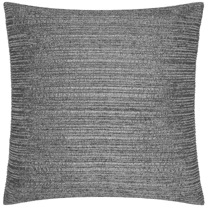 Graphite - Front - Paoletti Jupiter Chenille Jacquard Cushion Cover