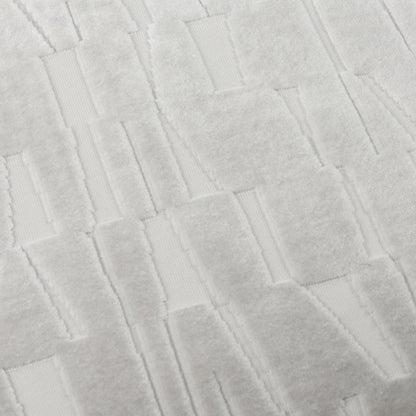 Silver - Side - Paoletti Manhattan Velvet Cushion Cover