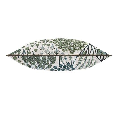 Mineral - Back - Wylder Ophelia Jacquard Floral Cushion Cover