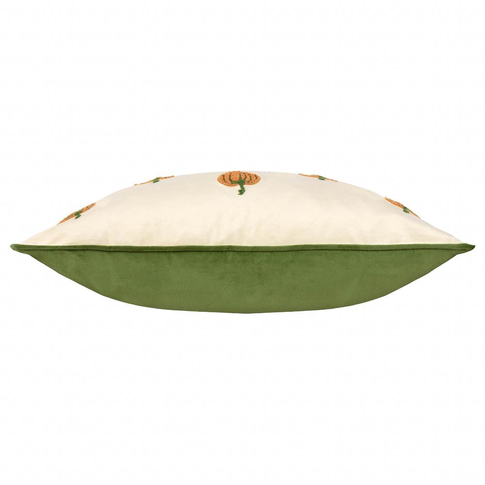 Multicoloured - Side - Wylder Tufted Velvet Pumpkin Cushion Cover