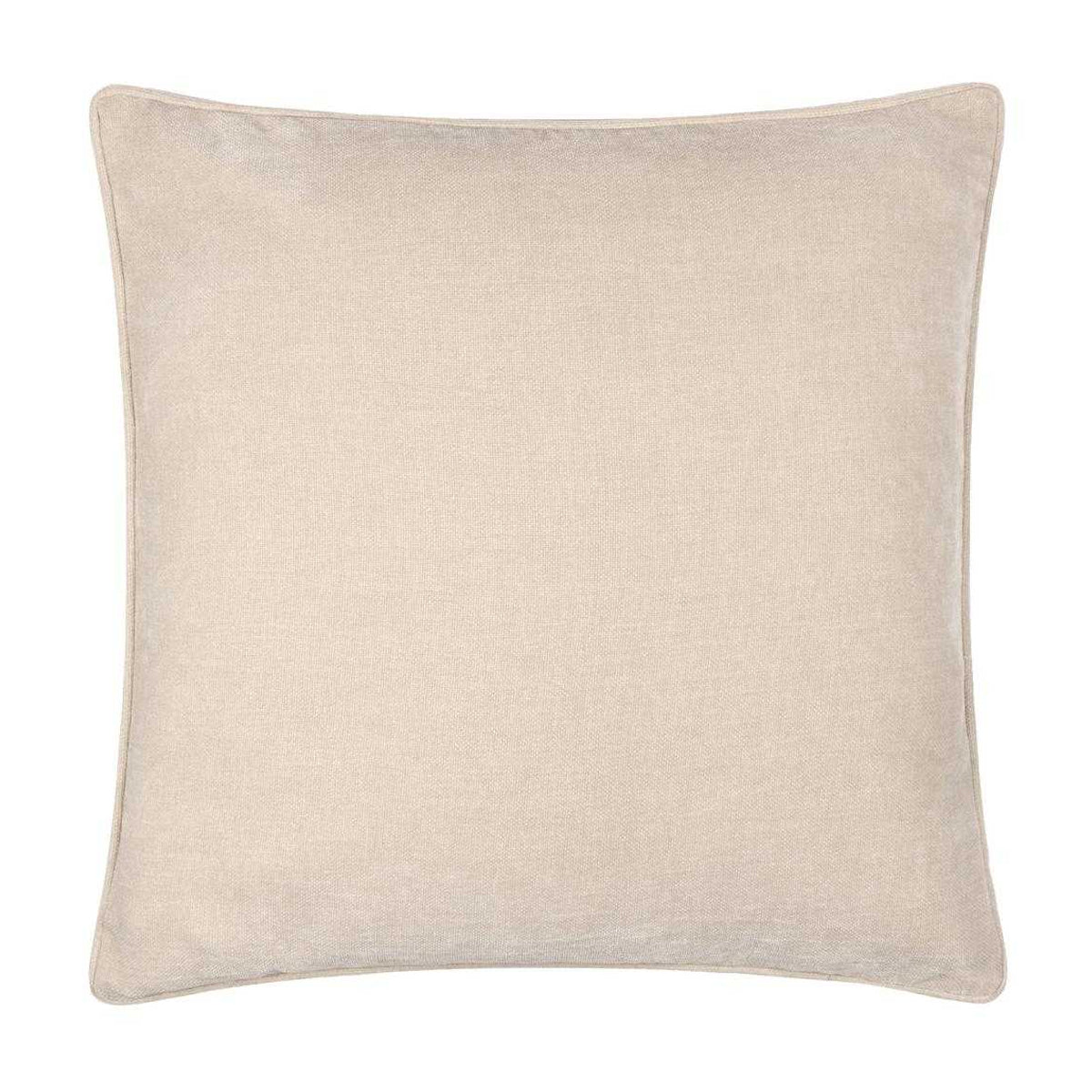 Linen - Front - Yard Piped Chenille Cushion Cover